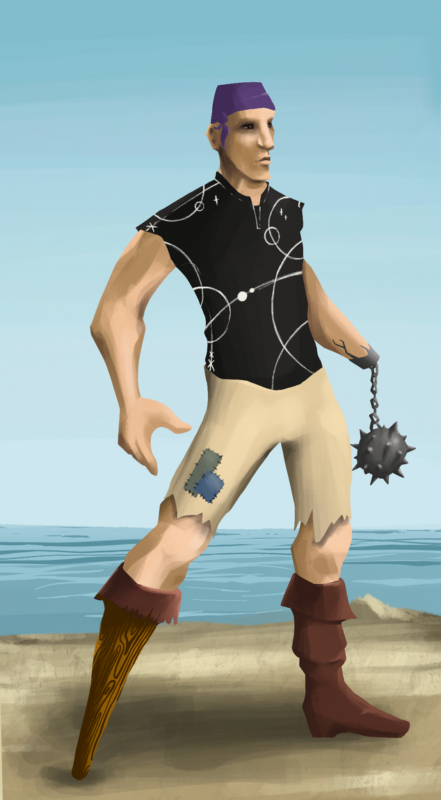 AlgoSeas Pirate #5372 NFT on Algorand