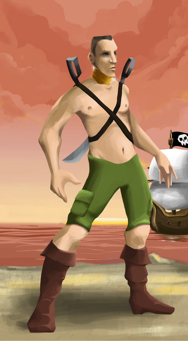 AlgoSeas Pirate #5395 NFT on Algorand