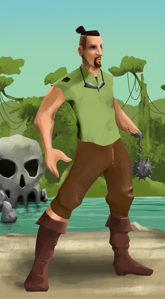 AlgoSeas Pirate #5408 NFT on Algorand