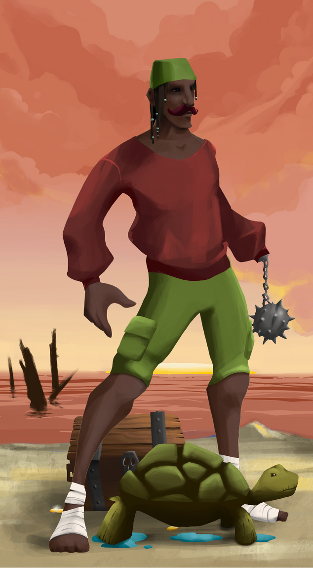 AlgoSeas Pirate #5464 NFT on Algorand