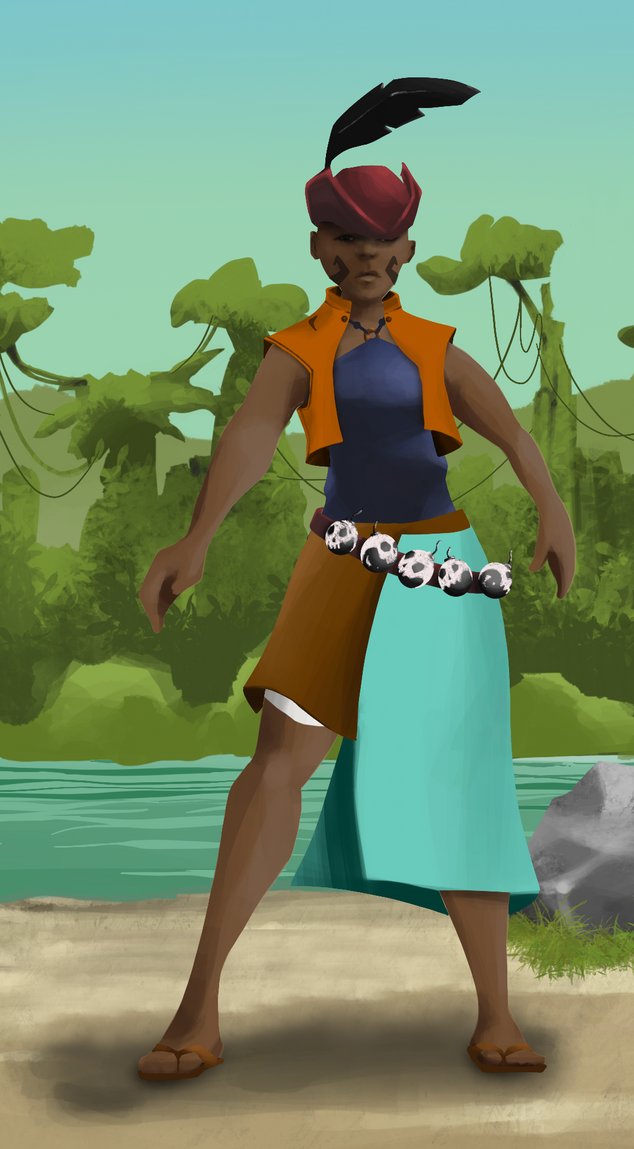 AlgoSeas Pirate #5480 NFT on Algorand