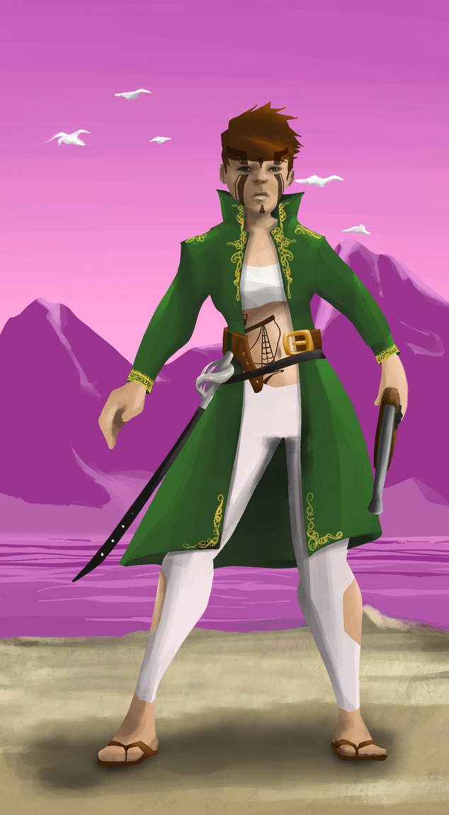 AlgoSeas Pirate #5495 NFT on Algorand