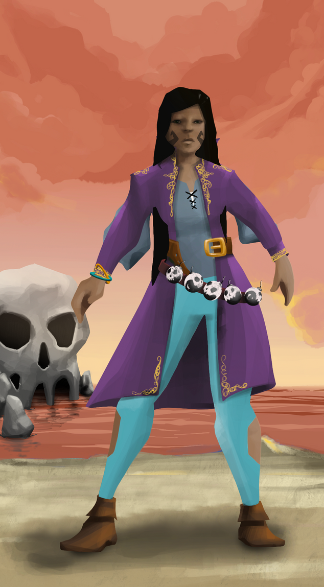 AlgoSeas Pirate #5587 NFT on Algorand