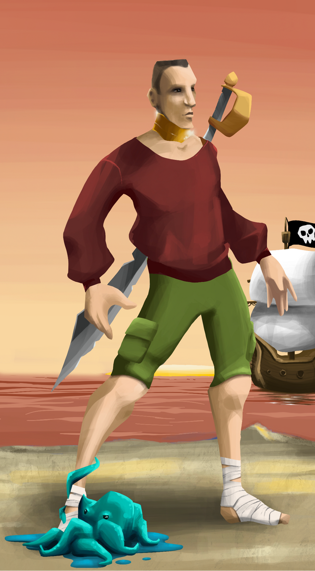 AlgoSeas Pirate #5596 NFT on Algorand