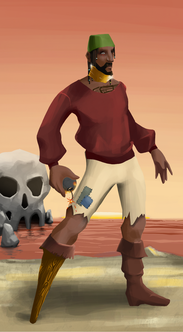 AlgoSeas Pirate #5641 NFT on Algorand