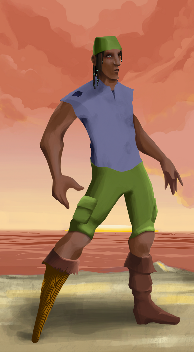 AlgoSeas Pirate #5673 NFT on Algorand