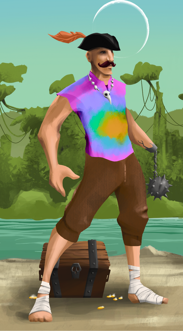 AlgoSeas Pirate #5695 NFT on Algorand