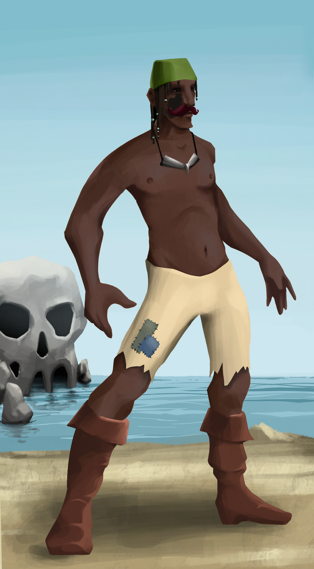 AlgoSeas Pirate #5696 NFT on Algorand