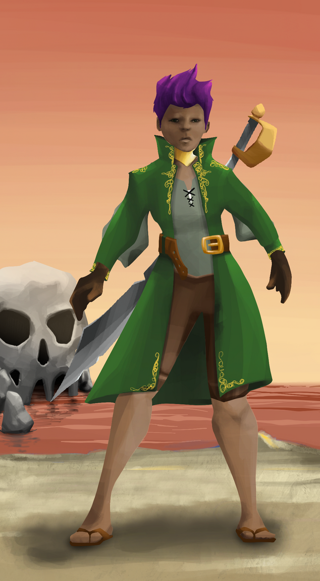 AlgoSeas Pirate #5707 NFT on Algorand