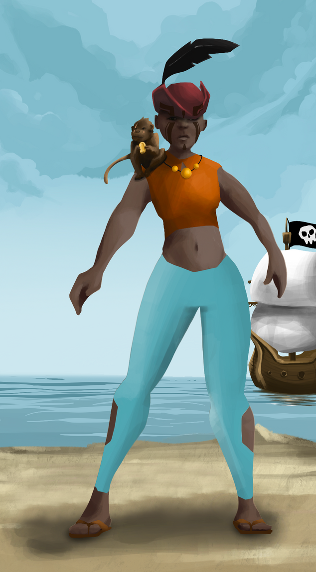 AlgoSeas Pirate #5760 NFT on Algorand