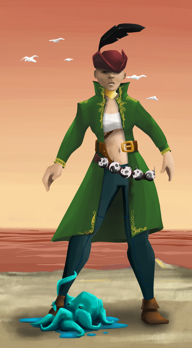 AlgoSeas Pirate #5785 NFT on Algorand