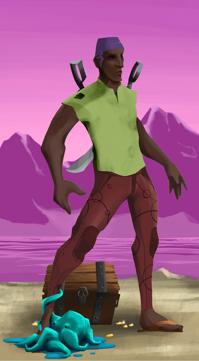 AlgoSeas Pirate #5793 NFT on Algorand