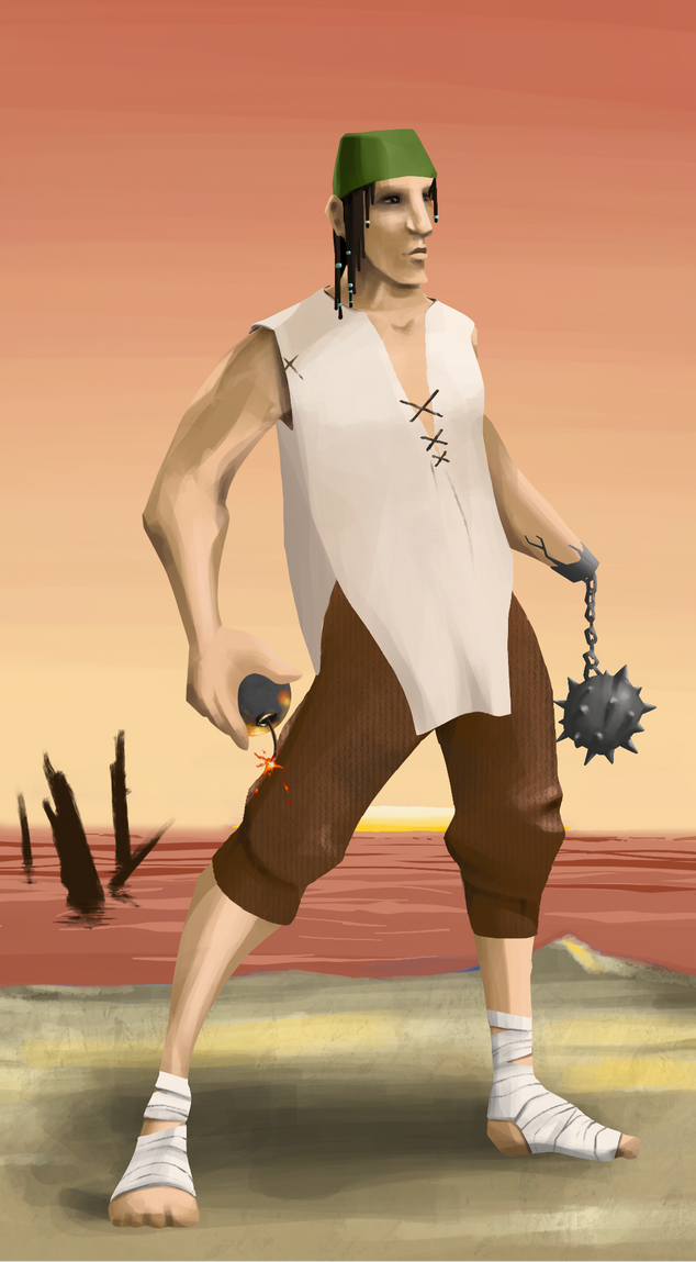 AlgoSeas Pirate #5854 NFT on Algorand