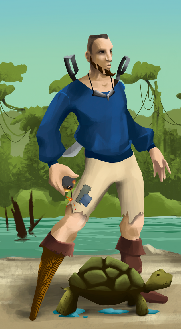 AlgoSeas Pirate #5864 NFT on Algorand