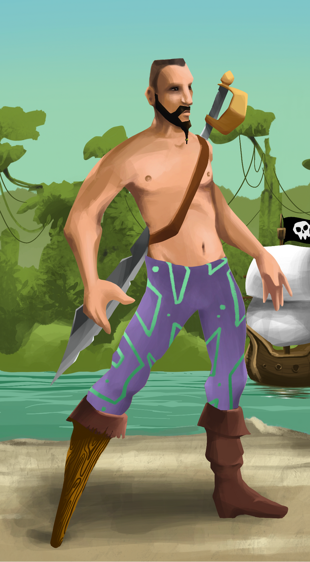 AlgoSeas Pirate #5865 NFT on Algorand