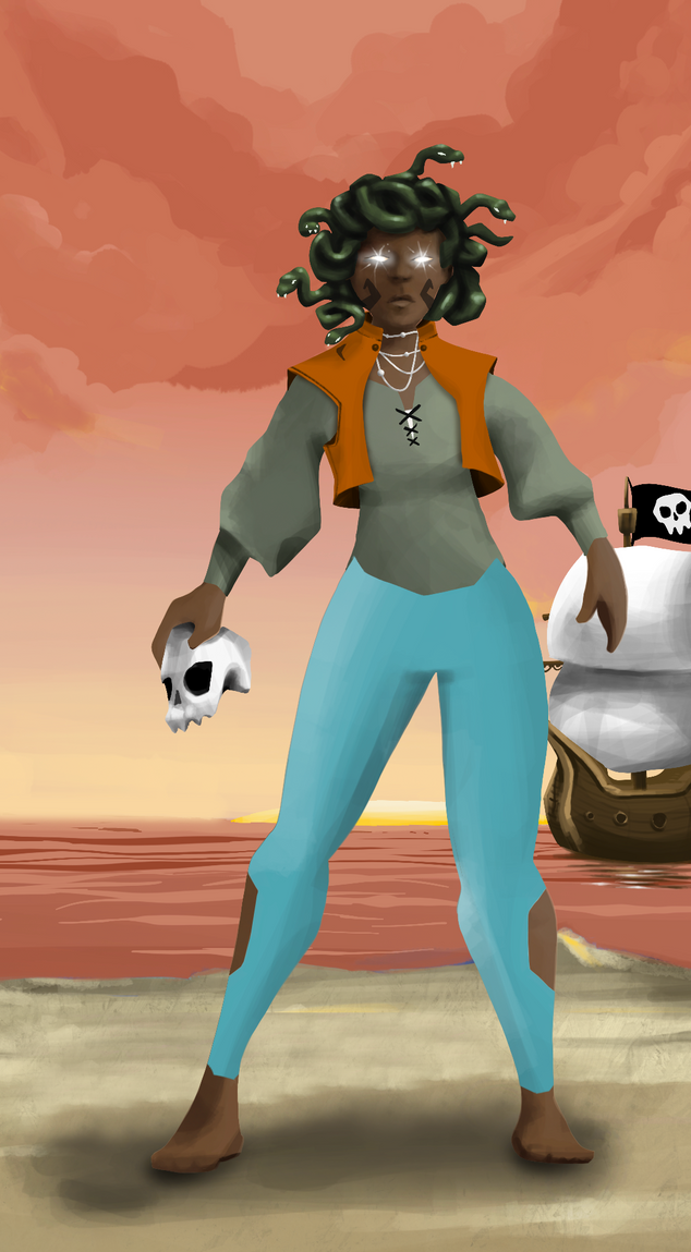 AlgoSeas Pirate #5883 NFT on Algorand