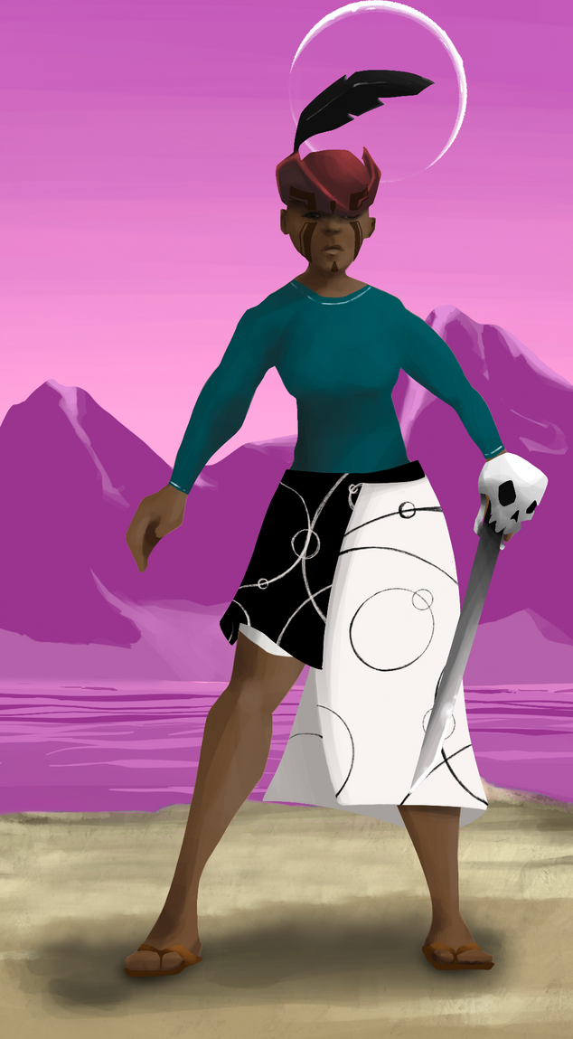 AlgoSeas Pirate #5909 NFT on Algorand