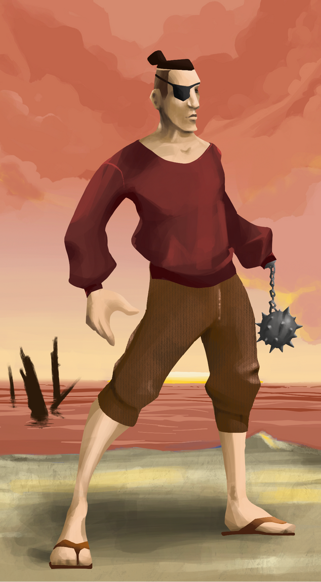 AlgoSeas Pirate #5929 NFT on Algorand