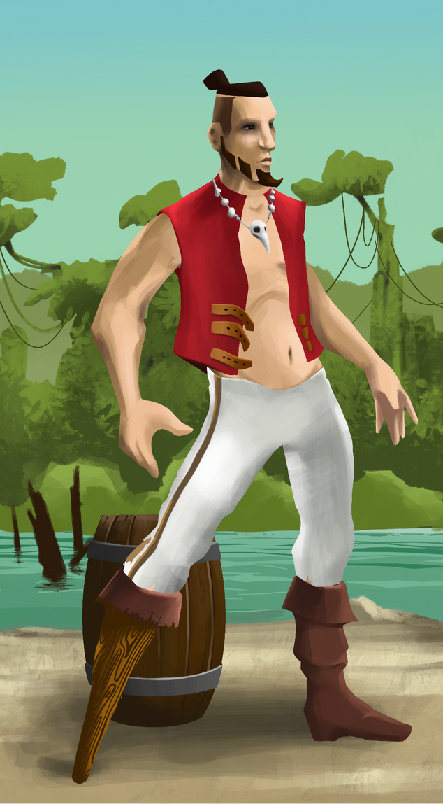 AlgoSeas Pirate #5936 NFT on Algorand