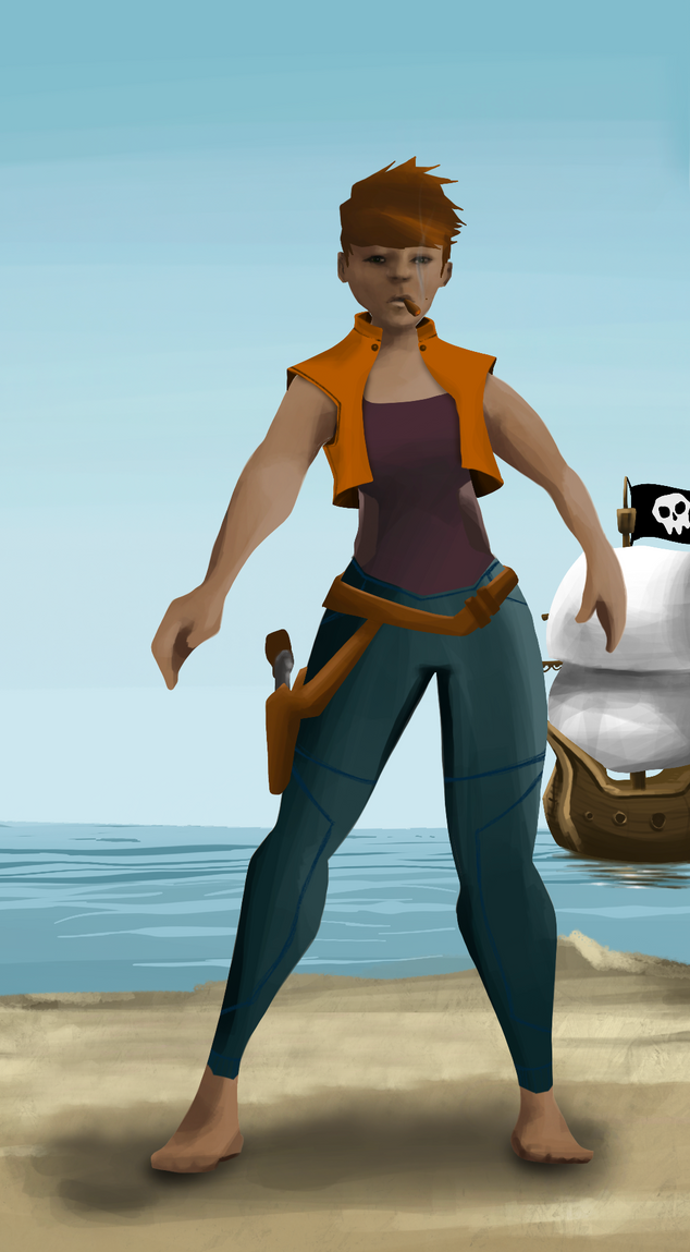 AlgoSeas Pirate #5949 NFT on Algorand