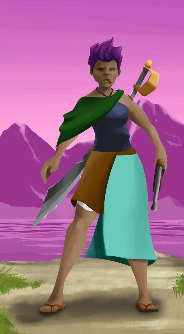 AlgoSeas Pirate #5950 NFT on Algorand