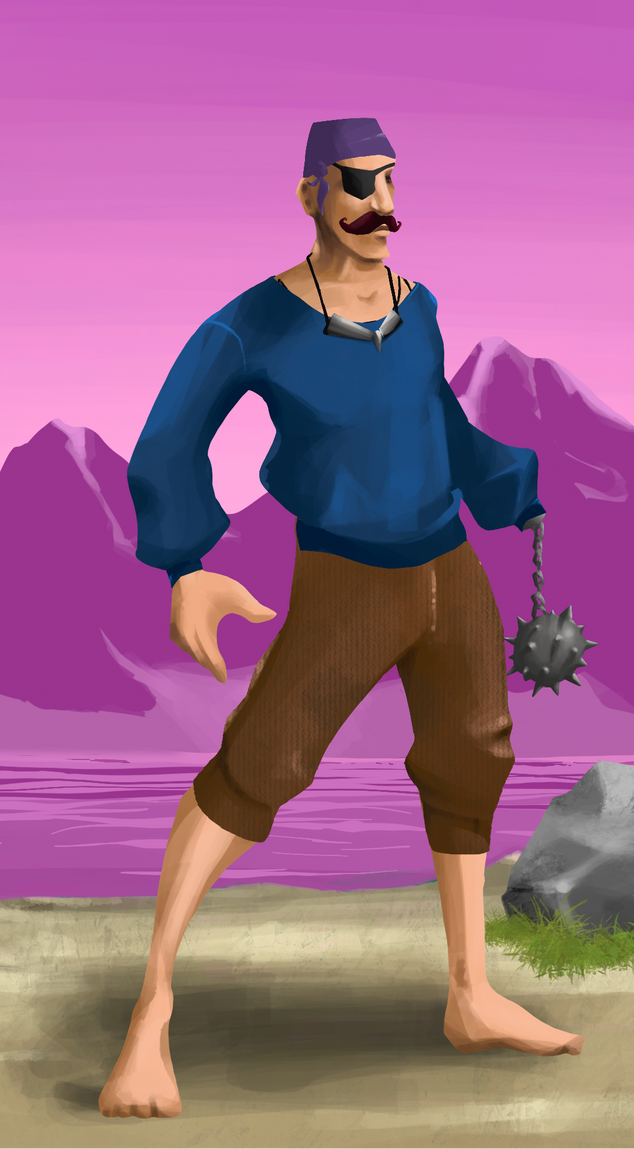 AlgoSeas Pirate #5951 NFT on Algorand