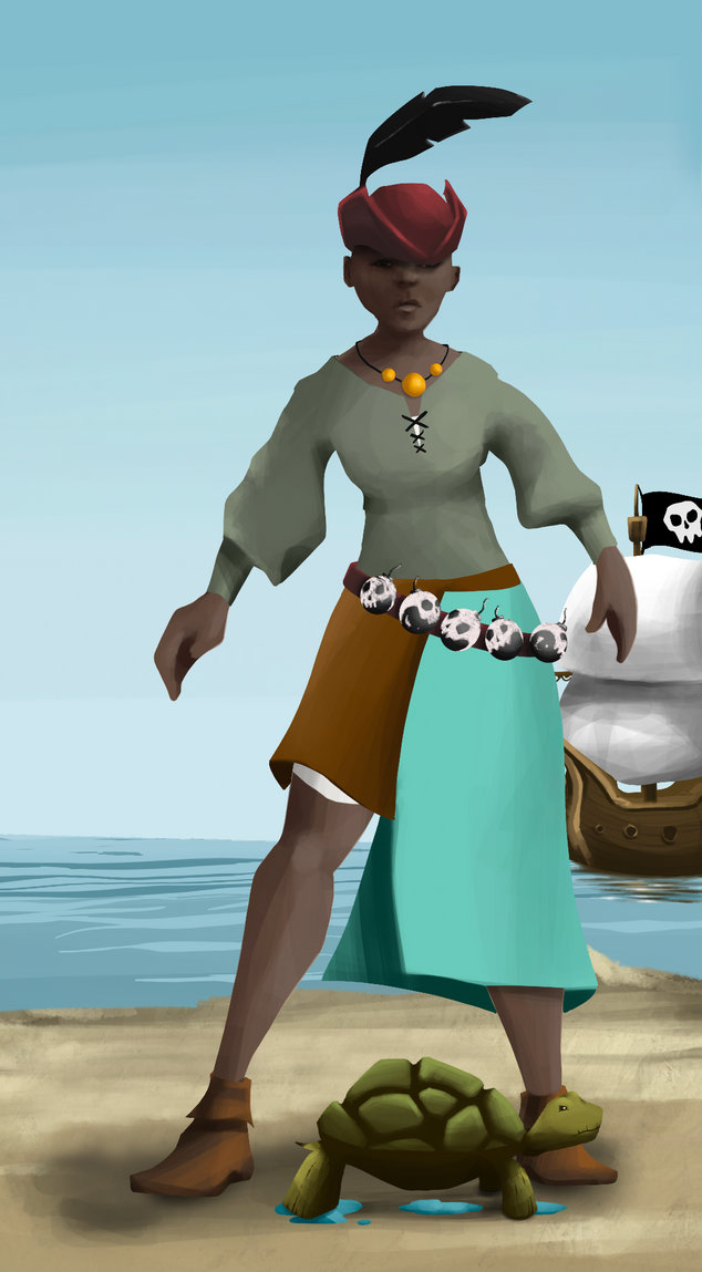 AlgoSeas Pirate #5952 NFT on Algorand