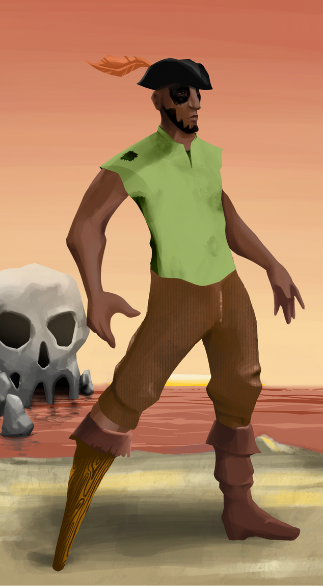 AlgoSeas Pirate #5956 NFT on Algorand