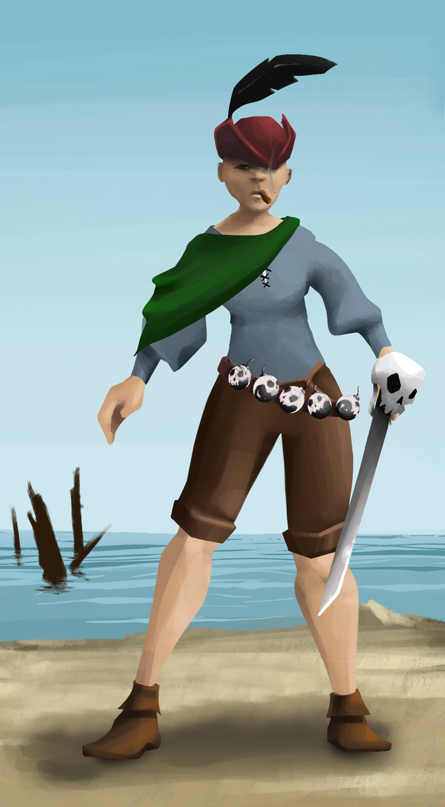 AlgoSeas Pirate #5974 NFT on Algorand