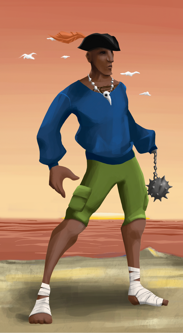 AlgoSeas Pirate #5994 NFT on Algorand