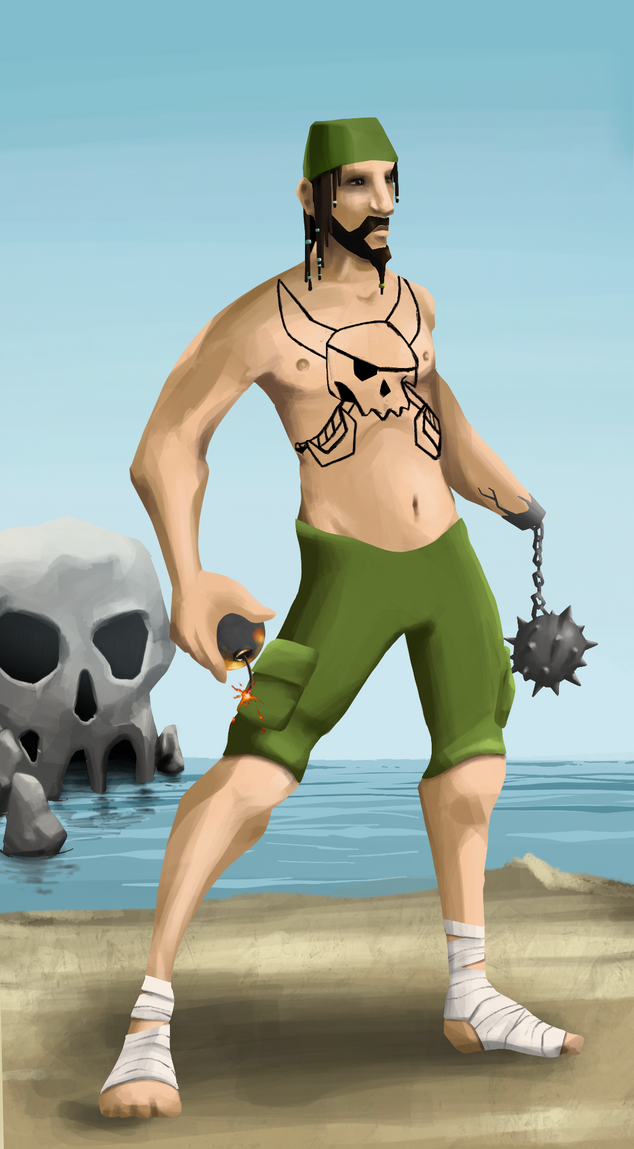 AlgoSeas Pirate #6035 NFT on Algorand