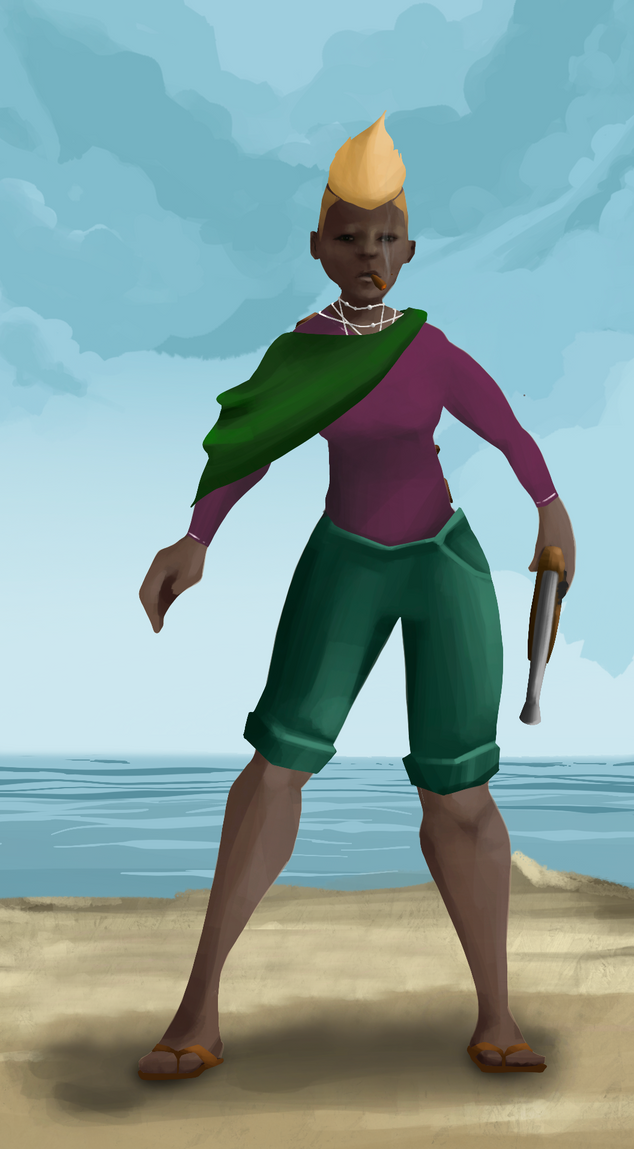 AlgoSeas Pirate #6040 NFT on Algorand