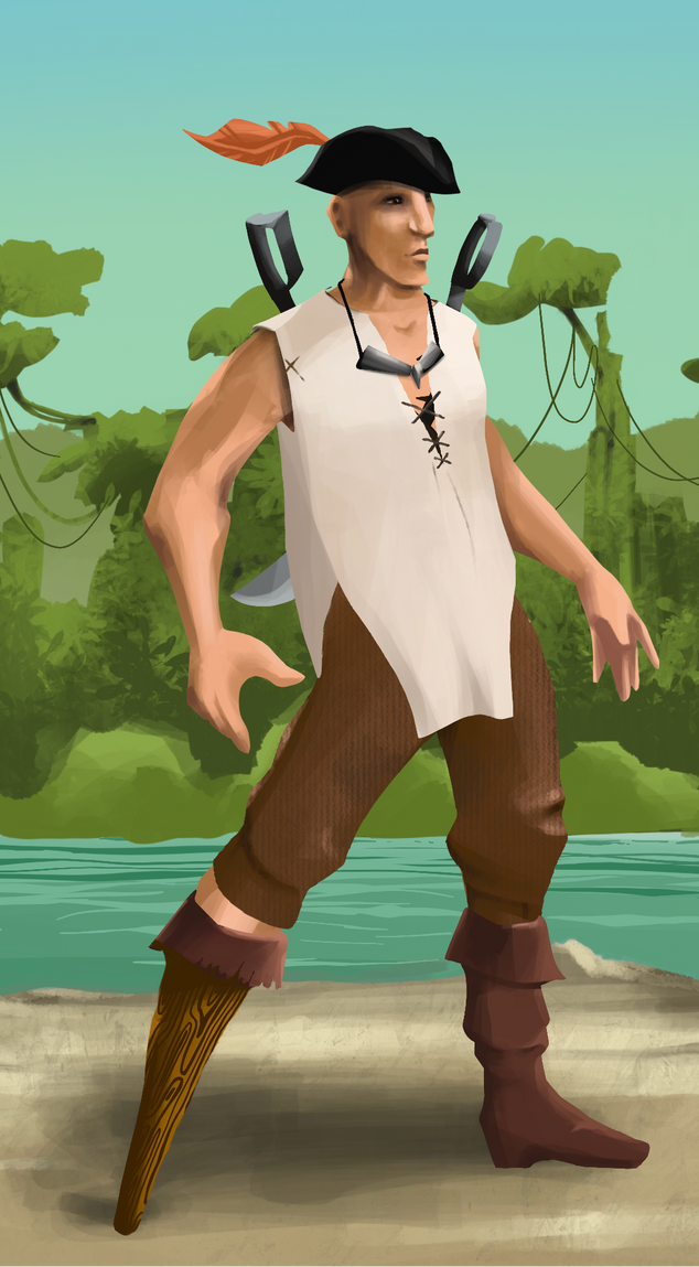 AlgoSeas Pirate #6054 NFT on Algorand