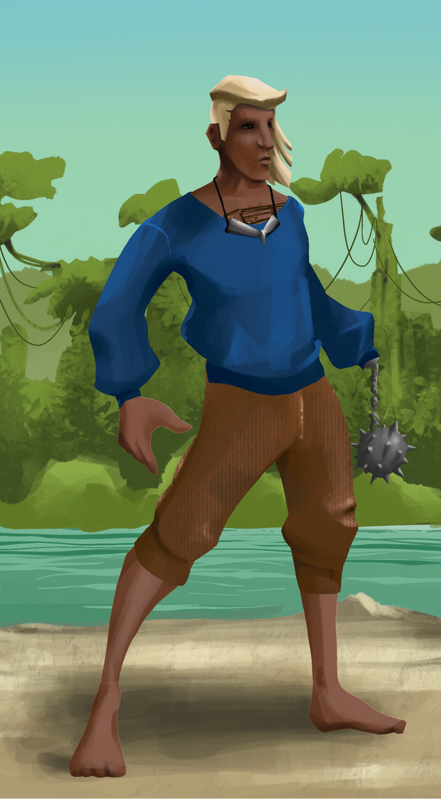 AlgoSeas Pirate #6077 NFT on Algorand