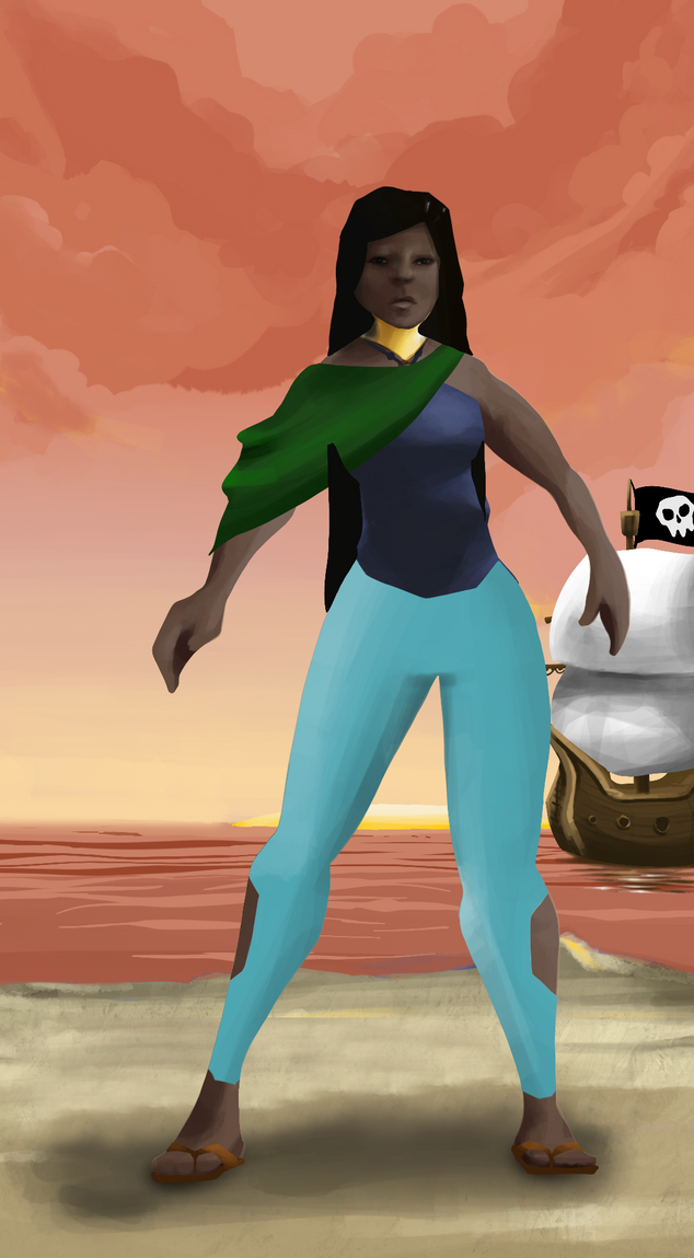 AlgoSeas Pirate #6087 NFT on Algorand