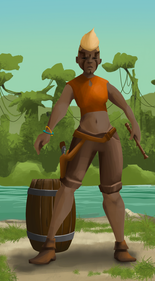 AlgoSeas Pirate #6097 NFT on Algorand