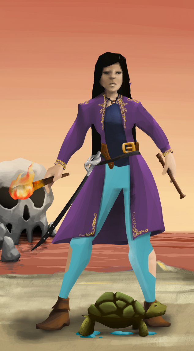 AlgoSeas Pirate #6098 NFT on Algorand