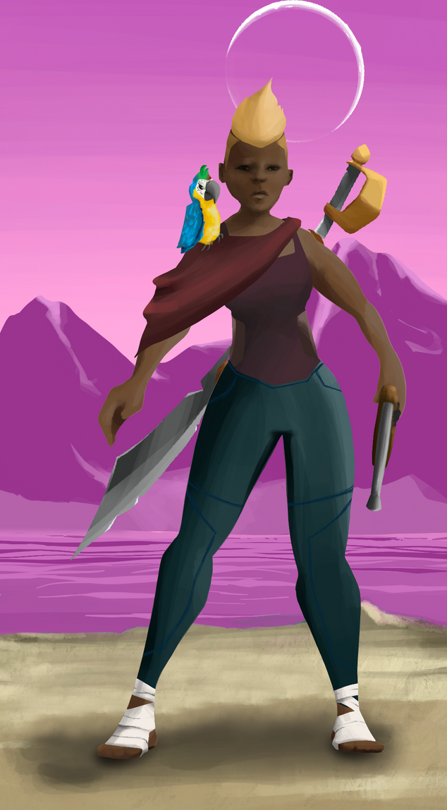 AlgoSeas Pirate #6132 NFT on Algorand