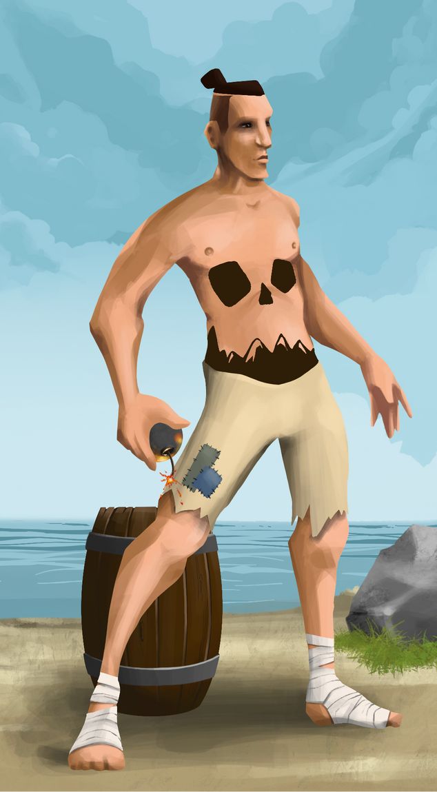 AlgoSeas Pirate #6141 NFT on Algorand