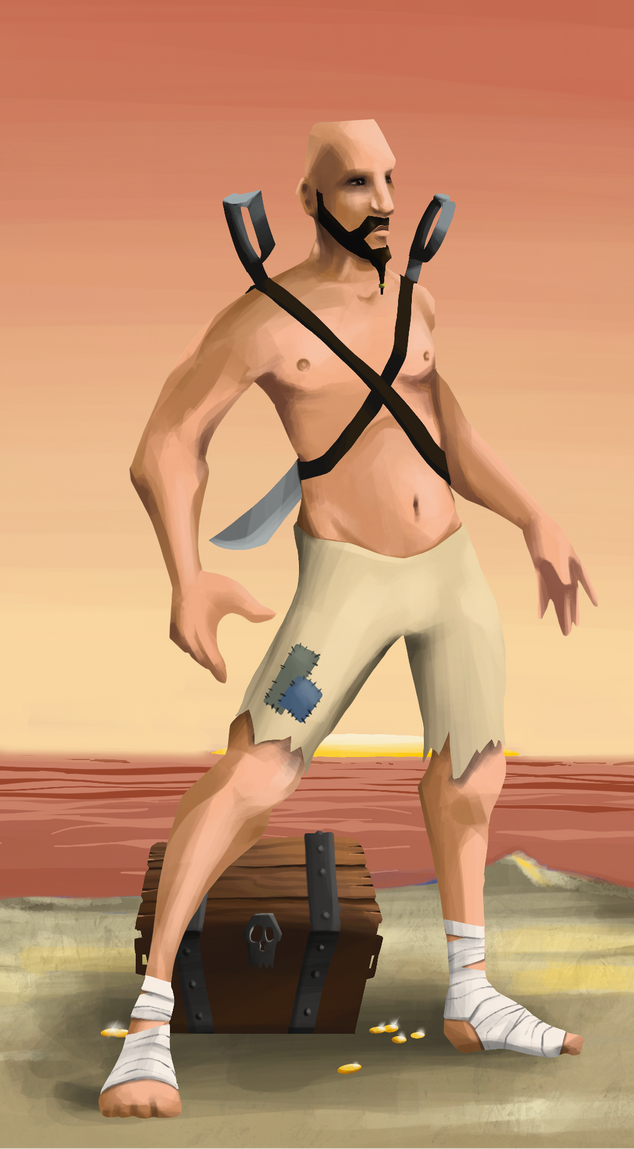 AlgoSeas Pirate #6144 NFT on Algorand