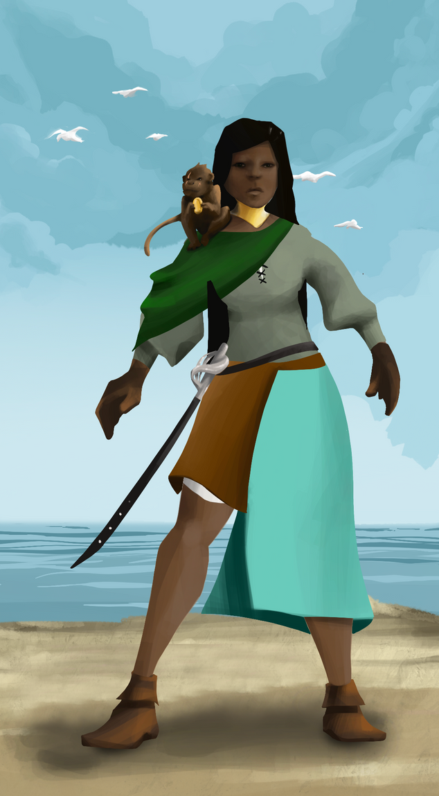 AlgoSeas Pirate #6148 NFT on Algorand