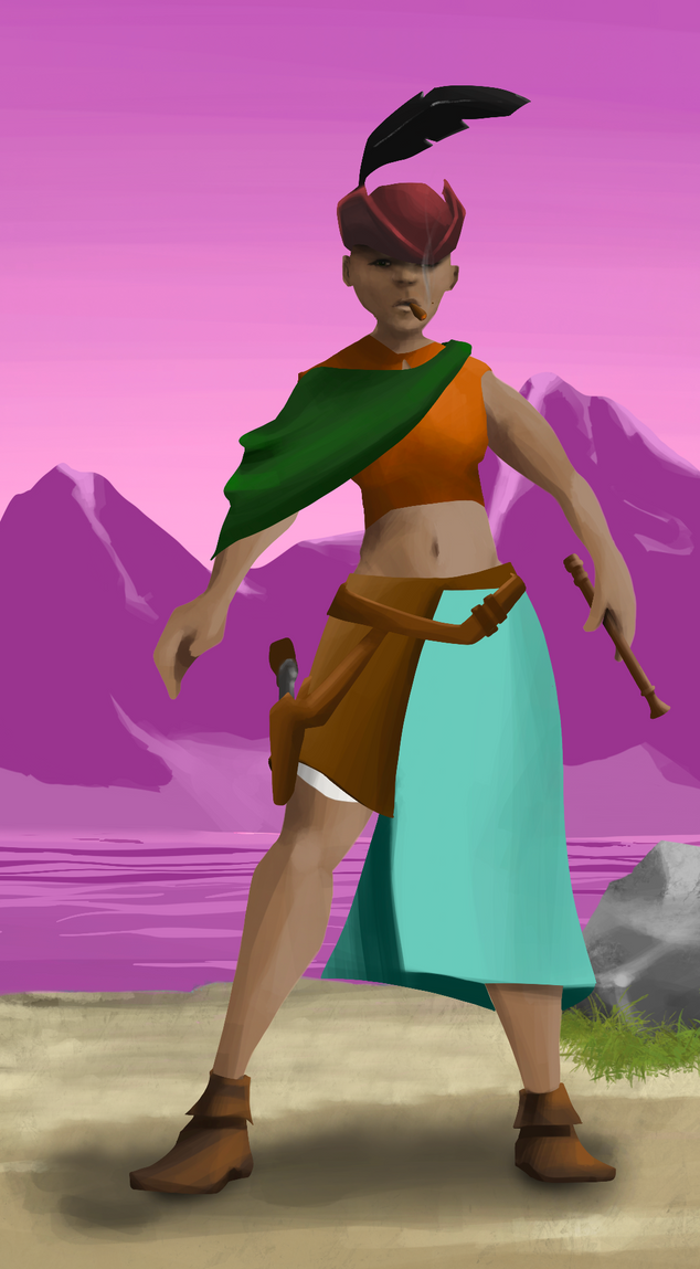 AlgoSeas Pirate #6153 NFT on Algorand