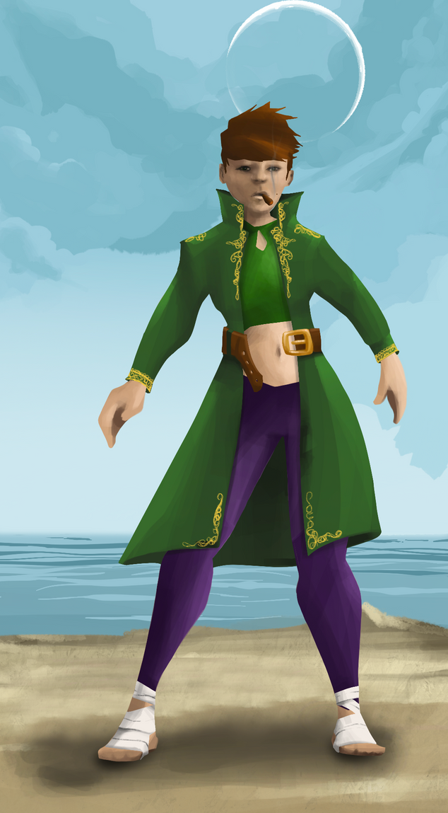 AlgoSeas Pirate #6158 NFT on Algorand