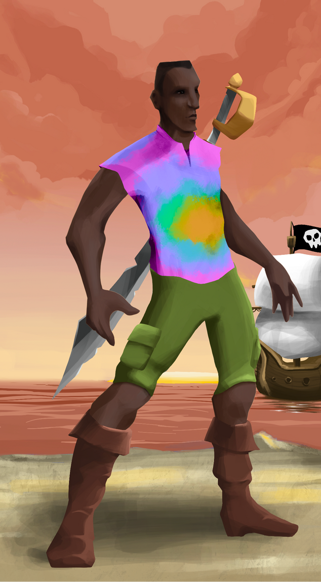 AlgoSeas Pirate #6178 NFT on Algorand