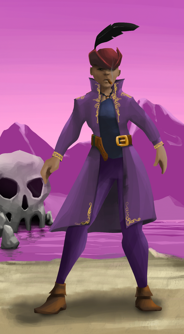 AlgoSeas Pirate #6183 NFT on Algorand