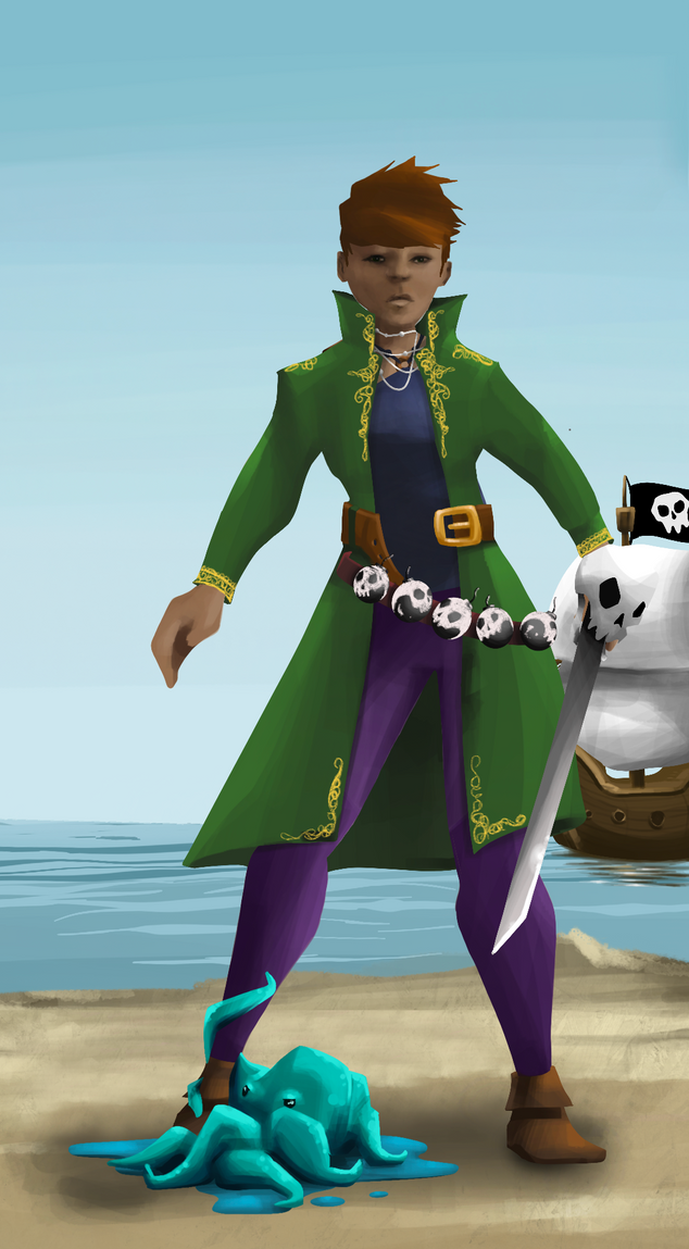 AlgoSeas Pirate #6188 NFT on Algorand