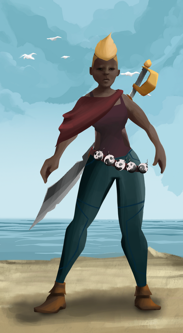 AlgoSeas Pirate #6199 NFT on Algorand