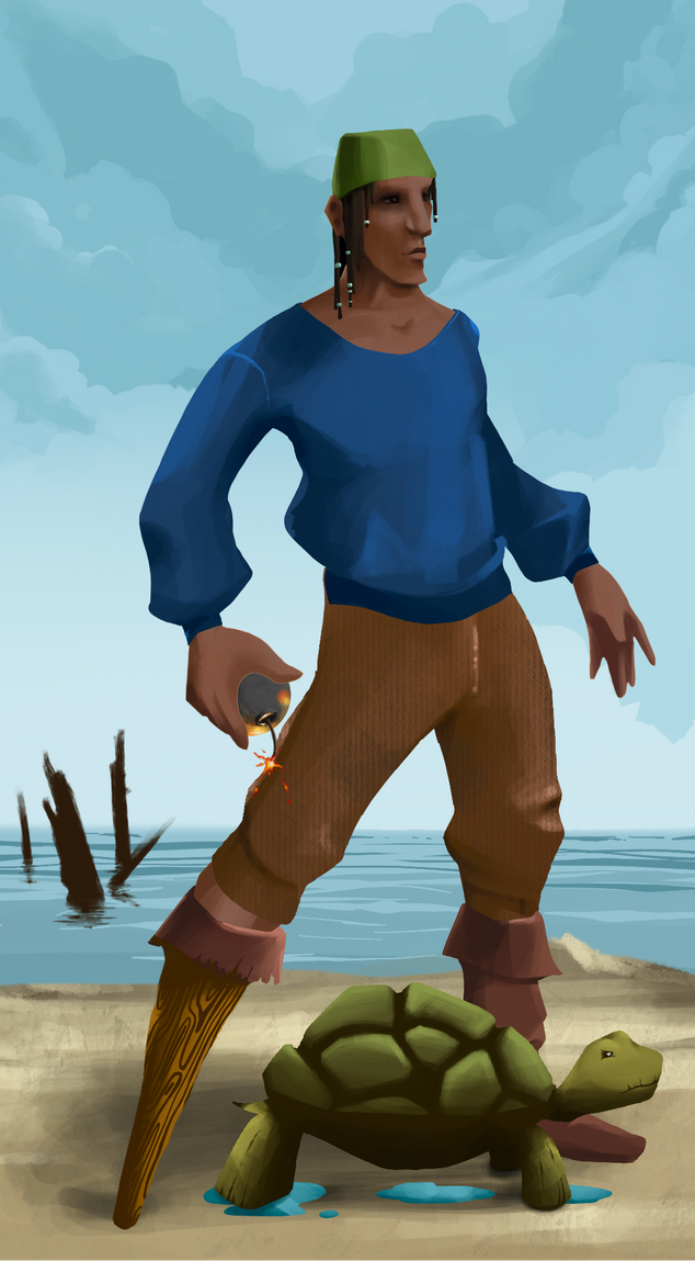 AlgoSeas Pirate #6214 NFT on Algorand