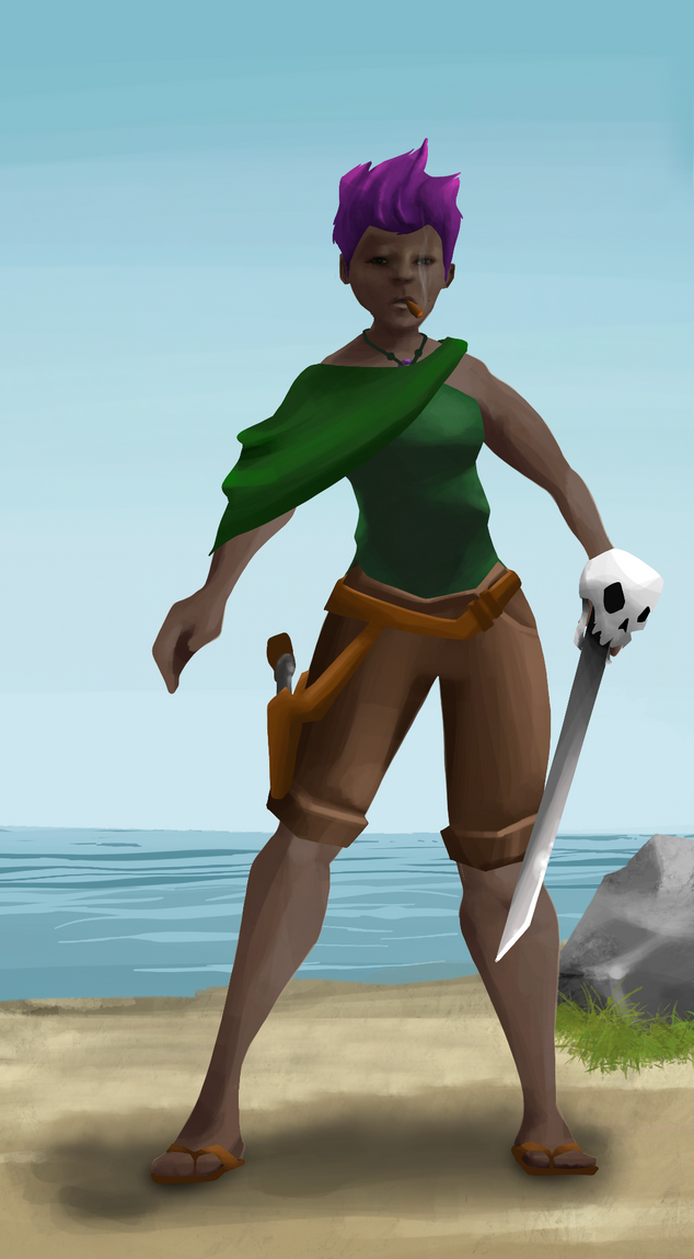 AlgoSeas Pirate #6256 NFT on Algorand