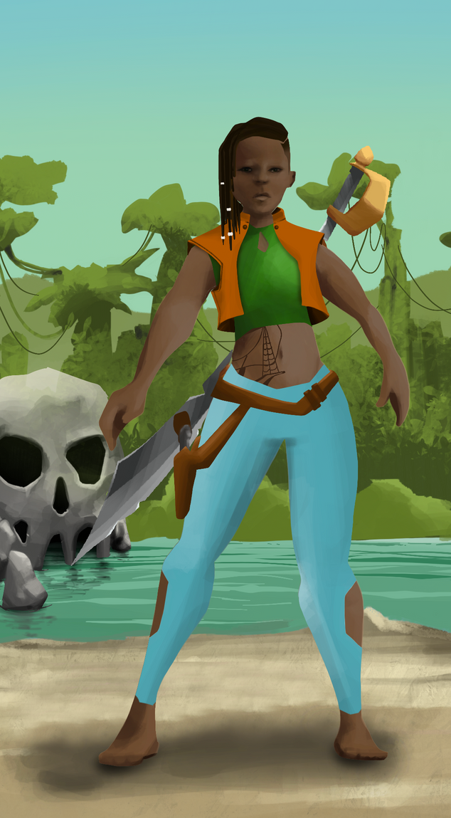 AlgoSeas Pirate #6293 NFT on Algorand